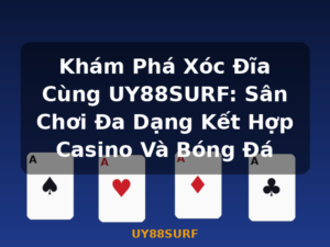 Khám Phá Xóc Đĩa Cùng UY88SURF: Sân Chơi Đa Dạng Kết Hợp Casino Và Bóng Đá - UY88SURF