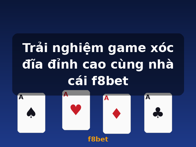 Trải nghiệm game xóc đĩa đỉnh cao cùng nhà cái f8bet - f8bet