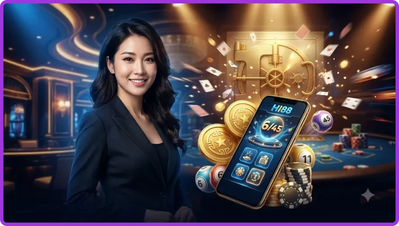 Các bước tham gia chơi Vietlott 6/45 tại HI88