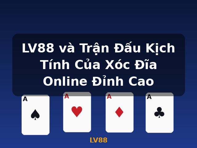 LV88 và Trận Đấu Kịch Tính Của Xóc Đĩa Online Đỉnh Cao - LV88