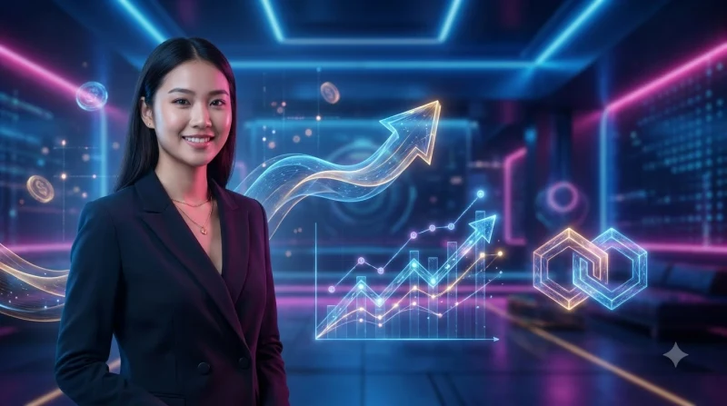Minh họa bí quyết chơi hiệu quả với bàn cờ hologram và bảng phân tích dữ liệu phát sáng