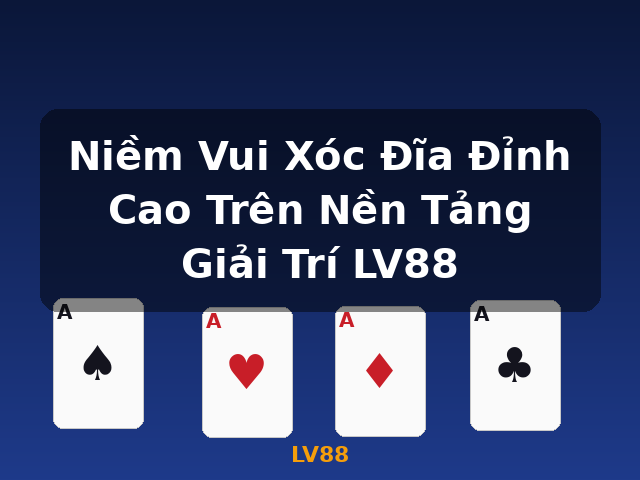 Niềm Vui Xóc Đĩa Đỉnh Cao Trên Nền Tảng Giải Trí LV88 - LV88