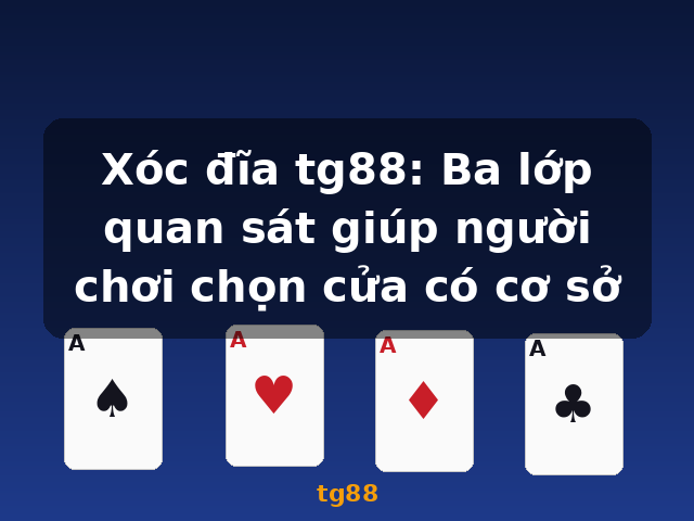 Xóc đĩa tg88: Ba lớp quan sát giúp người chơi chọn cửa có cơ sở - tg88 Xóc đĩa tg88: Ba lớp quan sát giúp người chơi chọn cửa có cơ sở - tg88